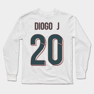 Diogo Jota Away Liverpool jersey 21/22 Long Sleeve T-Shirt